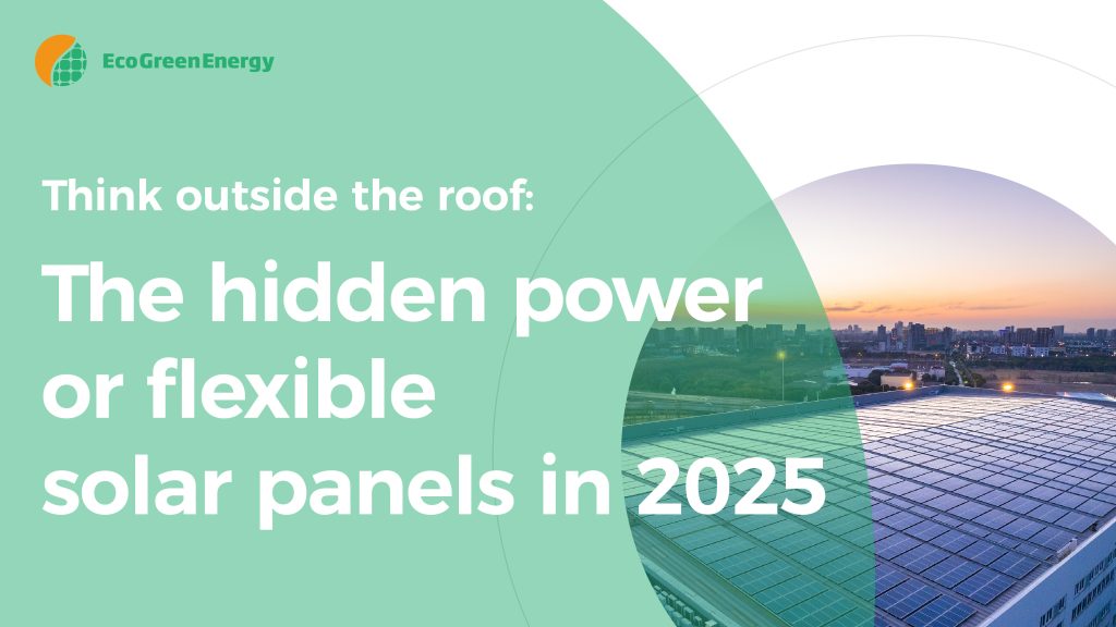 Eco Green Energy Flexible Solar Panels for Unique C&I Projects