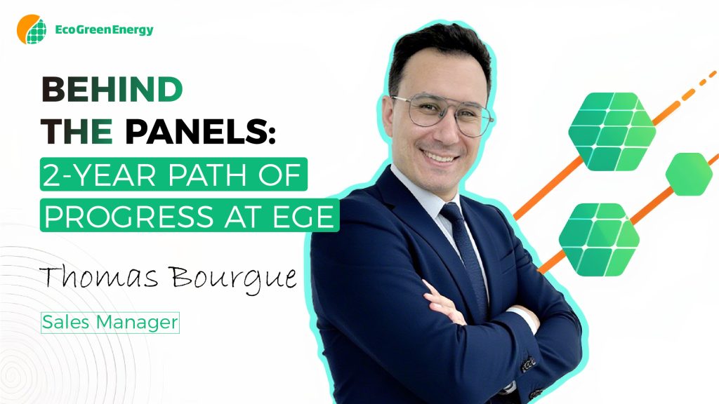 EGE's Sales Manager 2-year journey