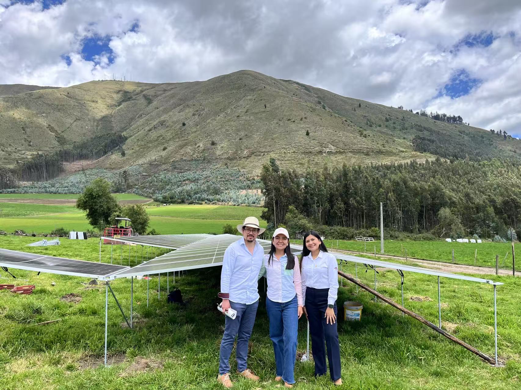 Proyecto solar en altitud en Ecuador por Eco Green Energy